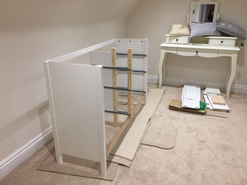 Flat Pack Furniture Build SJG Maintenance