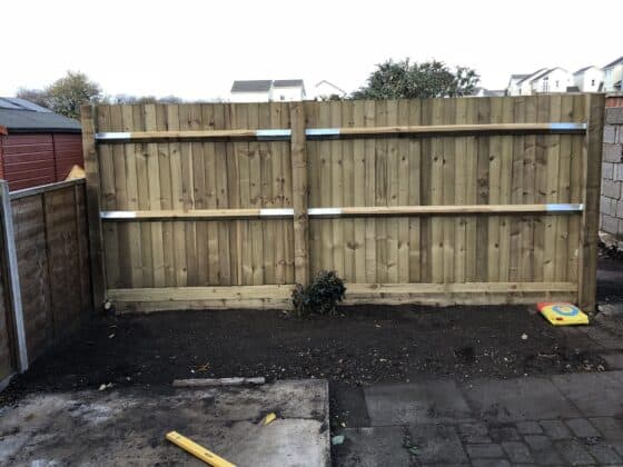 New Fence and Gate
