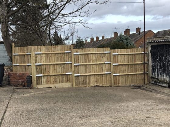 New Fence In Leamington After 1