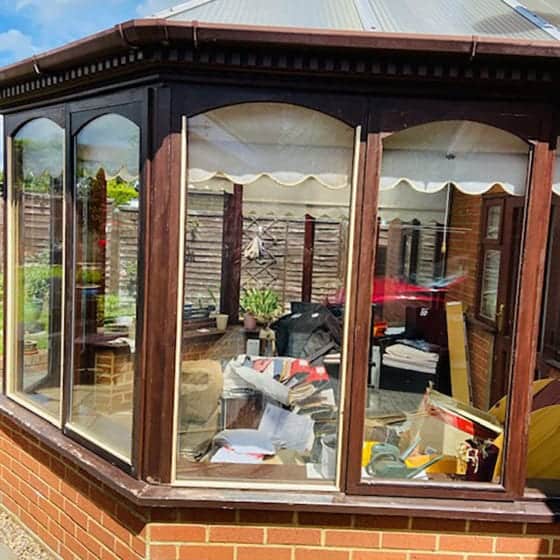 Conservatory Window After