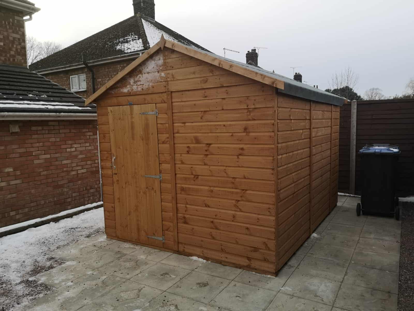 New Shed & Patio