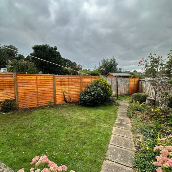 installing a new garden fence