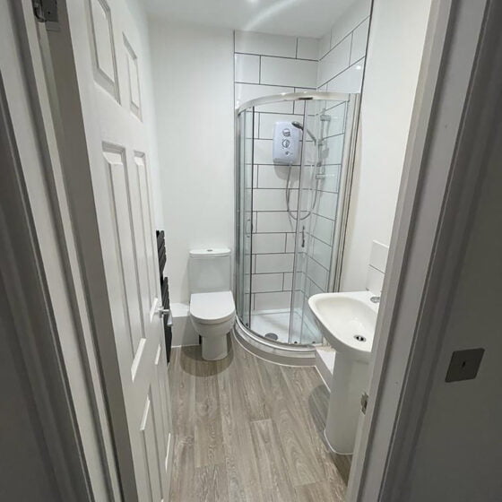 Bathroom renovation in a modern UK home